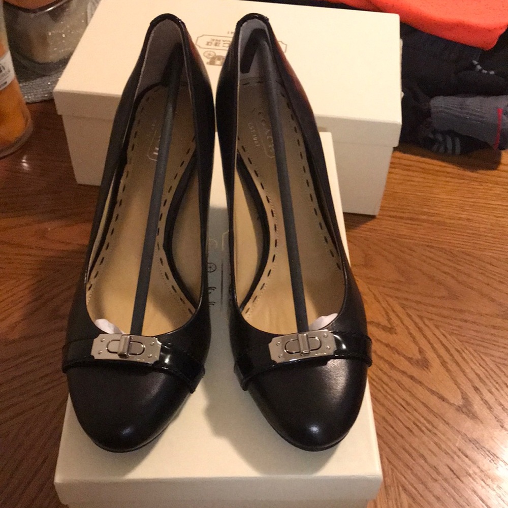 Black Coach shoes